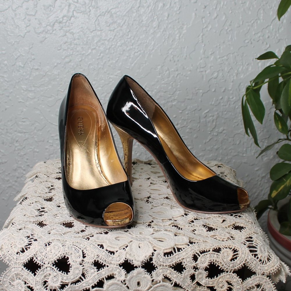 Guess Patent Leather High Heels